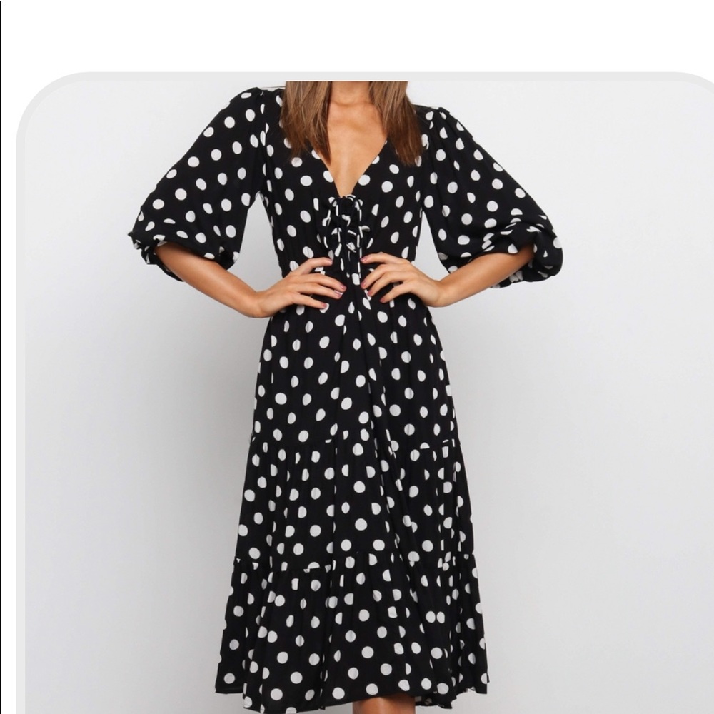 Petal & Pup Polka dot dress